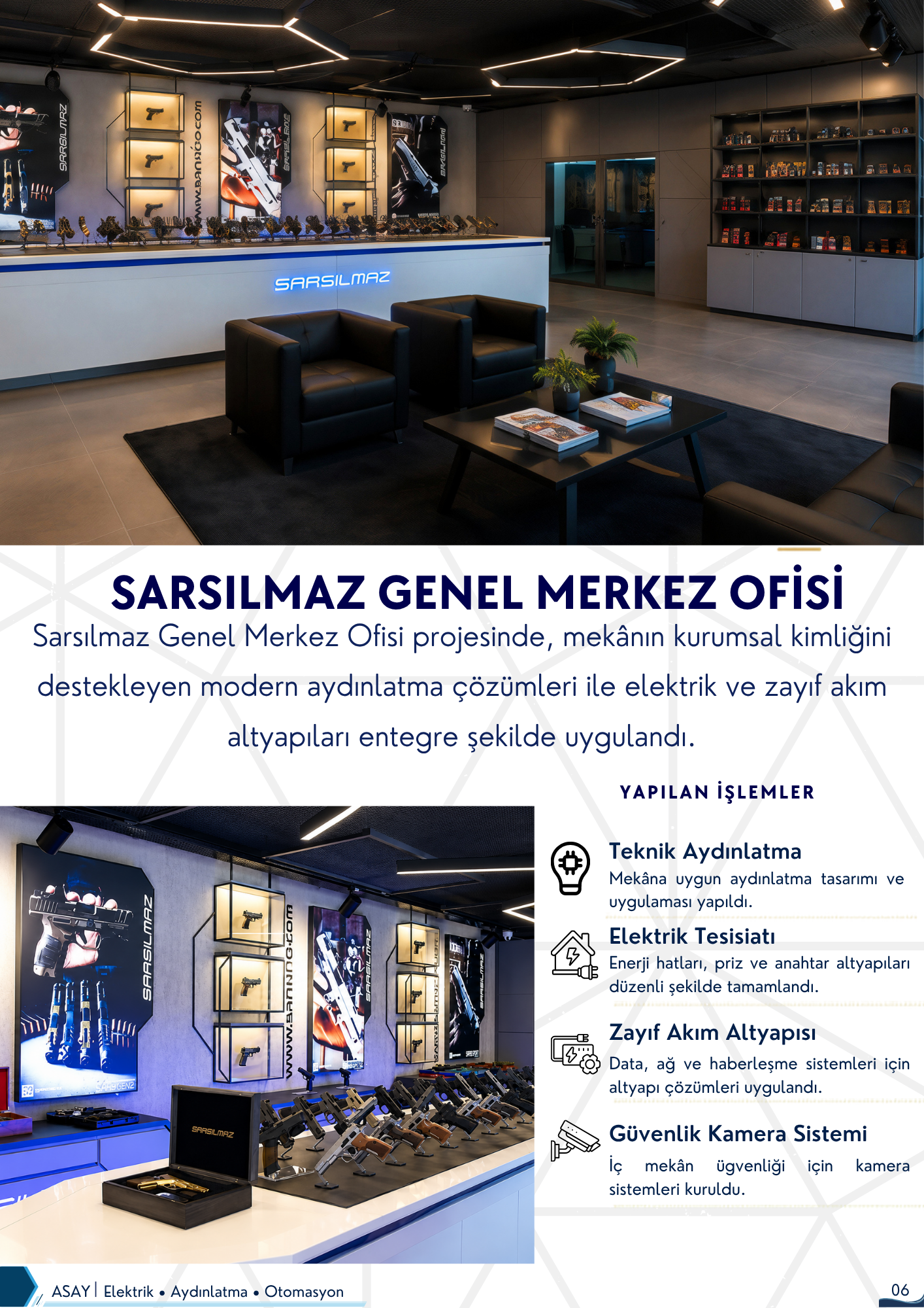 Sarsılmaz Genel Merkez Ofisi projesi