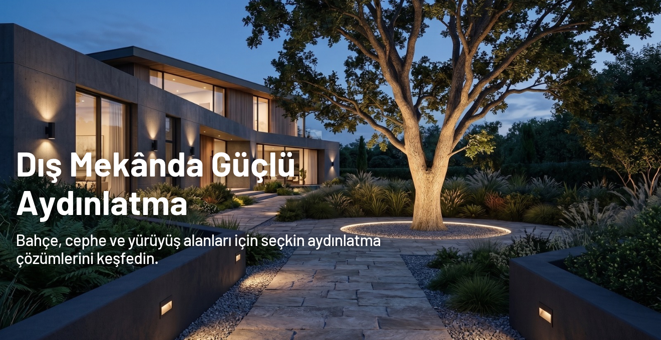 ASAY Elektrik ürün ve aydınlatma kategorileri tanıtım bannerı