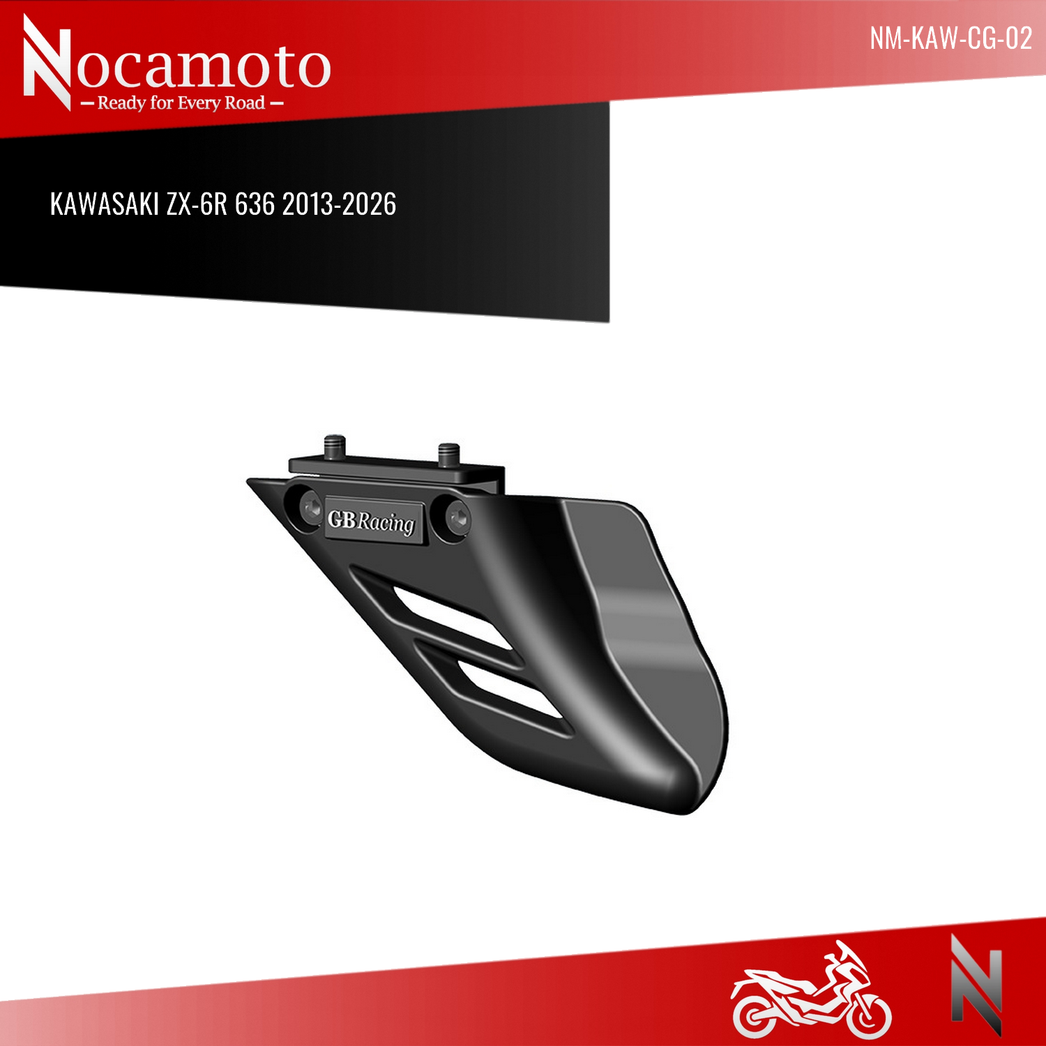 Kawasaki ZX-6R 636 Zincir Koruma | Nocamoto