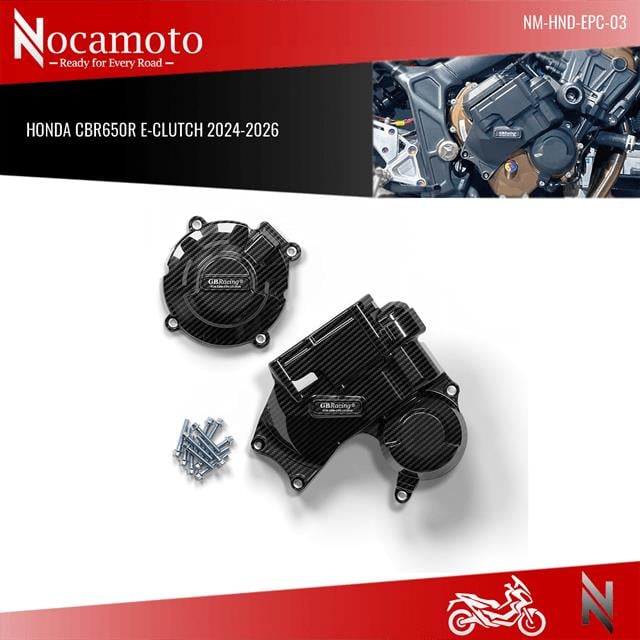 Honda CBR650R E‑Clutch Motor Koruma Kapağı Seti (2024‑2026)