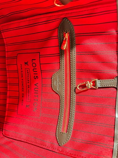 LOUIS VUITTON Hakiki Deri tasarım paslanmaz çelik aksesuarlı toz torbalı Plaj çantası