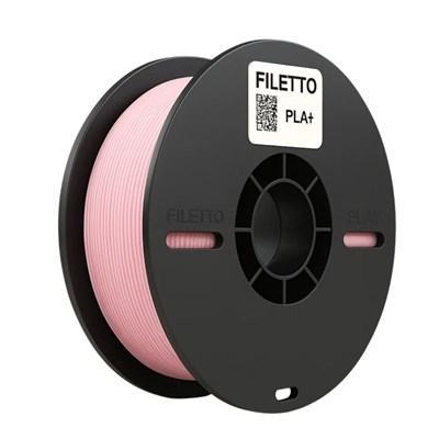 Filetto PLA+ 3D Filament – 1.75mm – 1KG – AMS Uyumlu Toz Pembe