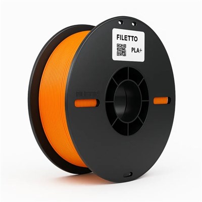 Filetto PLA+ 3D Filament – 1.75mm – 1KG – AMS Uyumlu Turuncu