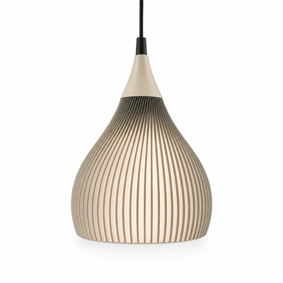 Sarkıt Avize Şapkalı Klasik – Salon Aydınlatması 22 X 20 CM