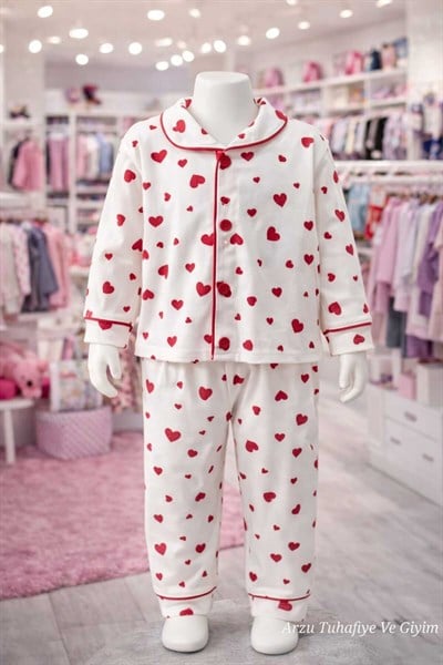 Kalpli çocuk pijaması
