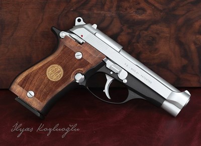 Beretta 7.65 Siyah Beyaz Kaplama