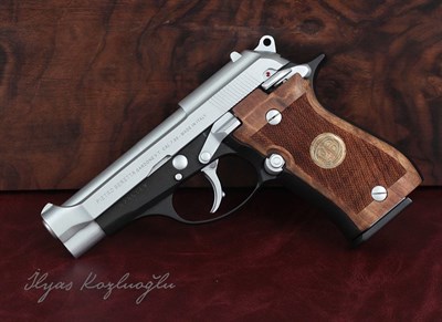 Beretta 7.65 Siyah Beyaz Kaplama