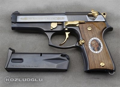 Beretta Compact Titanyum Altın Kaplama