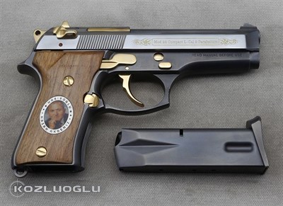Beretta Compact Titanyum Altın Kaplama