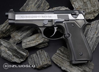 Beretta F92 Çekme Kertik &  Titanyum Kaplama