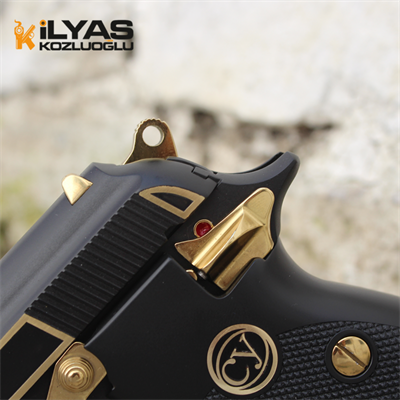 Beretta MOD 70 Mat Siyah Kaplama & Sarı Parça