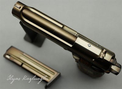 Beretta Mod. 81F Cal. 7,65 - Açık Füme Titanyum Kaplama