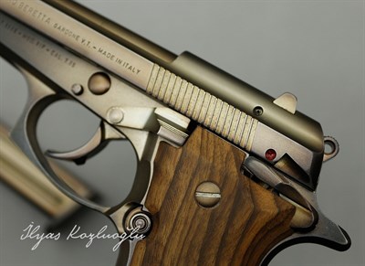 Beretta Mod. 81F Cal. 7,65 - Açık Füme Titanyum Kaplama