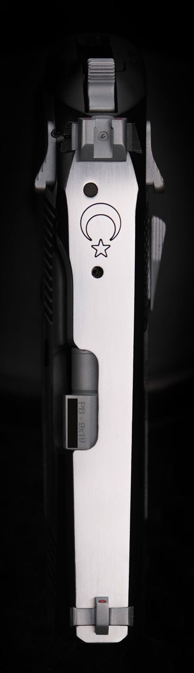 Beretta Px4 Storm Kaplama - Kurt - Ayyıldız - Göktürkçe Gravür