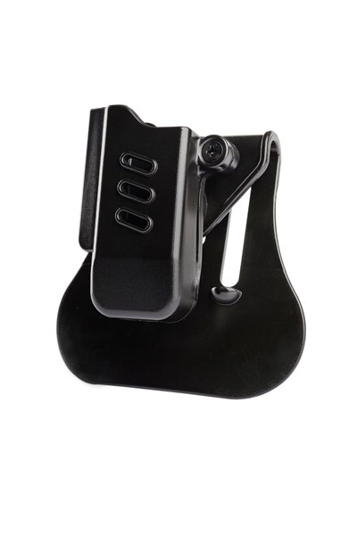 Black Grips Arkalıklı Tekli Taktik Polimer Şarjörlük Siyah