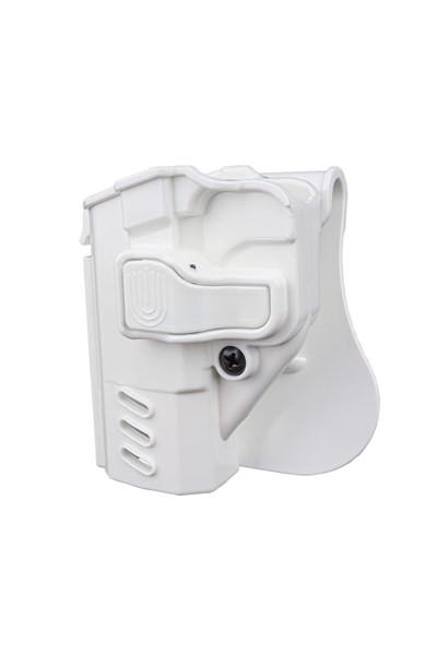 Black Grips Canik Mete Taktik Polimer Tabanca Kılıfı Sol El Beyaz