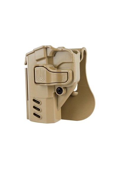 Black Grips Canik Mete Taktik Polimer Tabanca Kılıfı Sol El Bej