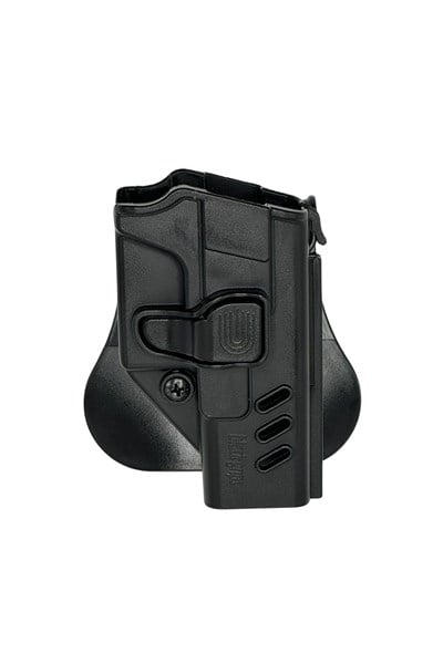 Black Grips Glock 17 - Glock 19 Taktik Polimer Tabanca Kılıfı Siyah