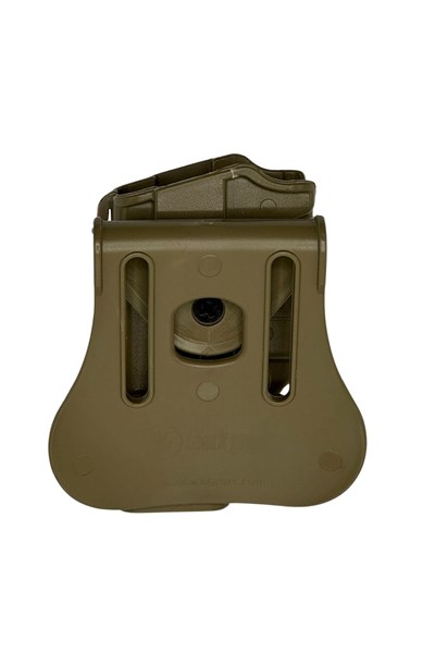 Black Grips Glock 17 - Glock 19 Taktik Polimer Tabanca Kılıfı Bej