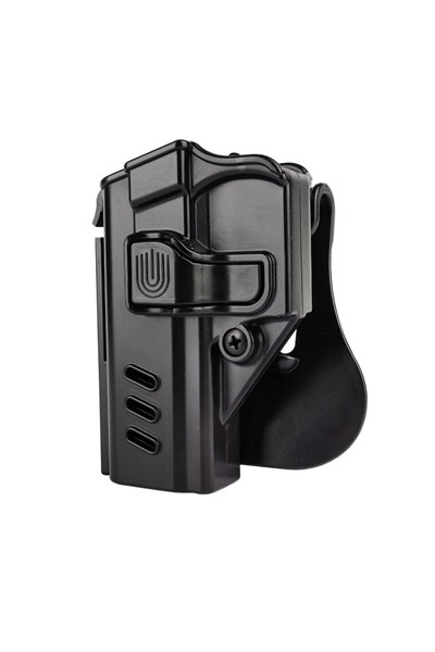 Black Grips Sarsılmaz Sar9 & Sar9 Mete Taktik Polimer Tabanca Kılıfı Sol El Siyah