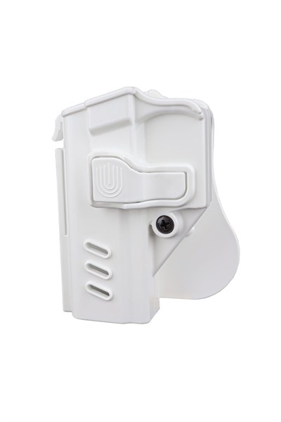 Black Grips Sarsılmaz Sar9 & Sar9 Mete Taktik Polimer Tabanca Kılıfı Sol El Beyaz