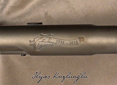 Browning 245 75. Yıl özel & Seri Yanık Füme Titanyum