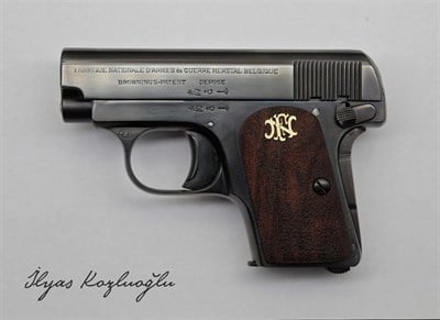 Browning 6.35 Siyah Krom Kaplama