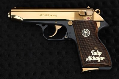 Browning 7 65 Parlak Sarı Titanyum Kaplama