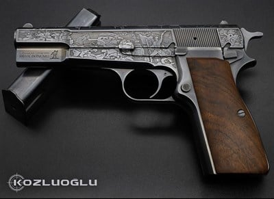 Browning Çanakkale Zaferi 1915 & Yanık Füme Titanyum Kaplama