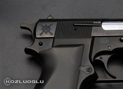 Browning HI Power Özel Harekat-Kartal & Siyah Meneviş Kaplama