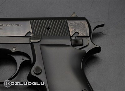 Browning HI Power Özel Harekat-Kartal & Siyah Meneviş Kaplama