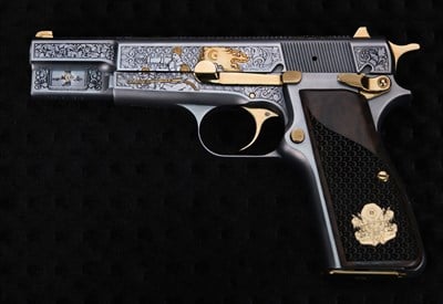 Browning İttihat ve Terakki Gravür Çalışması