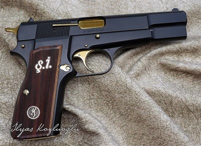 Browning Mat Siyah Krom Kaplama