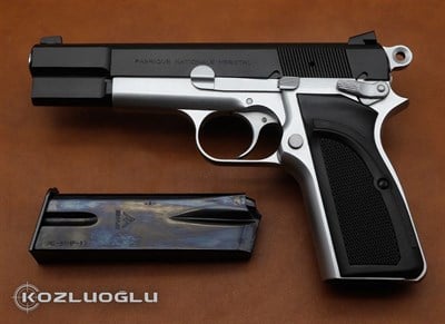 Browning Siyah Beyaz Krom Kaplama