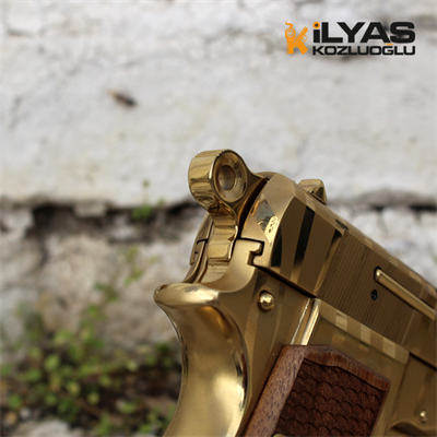 Browning Zebra Desenli Altın Kaplama