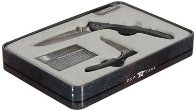 Buck Knives 285 & 283 Siyah Saplı Çakı Seti