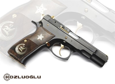 CZ 75 B - Mat Siyah Krom Kaplama