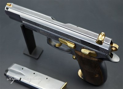 CZ 75 B  Scroll Desen Gravür & Füme Kaplama