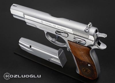 CZ 75 Beyaz Krom Kaplama