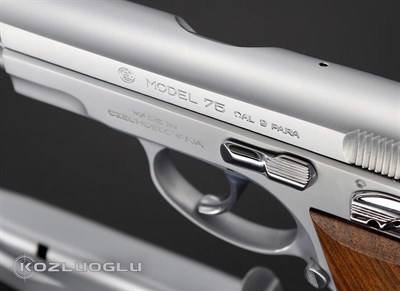 CZ 75 Beyaz Krom Kaplama