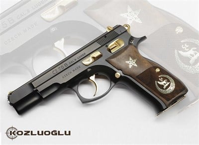 CZ 75 Siyah Krom Kaplama