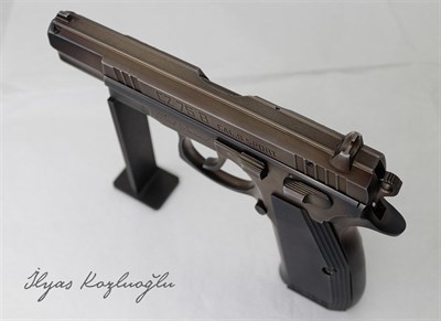 CZ 75B Black Diamond - Koyu Yanık Füme