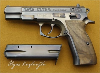 CZ 75B Black Diamond Açık Yanık Füme