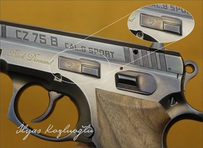 CZ 75B Black Diamond Açık Yanık Füme