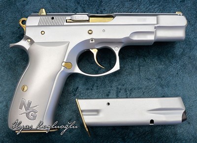 CZ 75B Füme Titanyum Kaplama