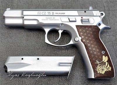 CZ 75B Mat Beyaz Kaplama