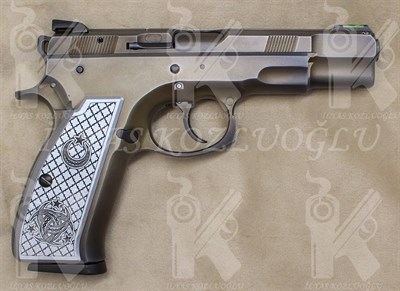 CZ 75B Yanık Füme Titanyum Kaplama