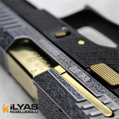 CZ P-10C Krom Kaplama & Gravür