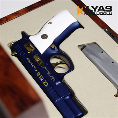 CZ75 B Mavi Kaplama & Sarı Parça