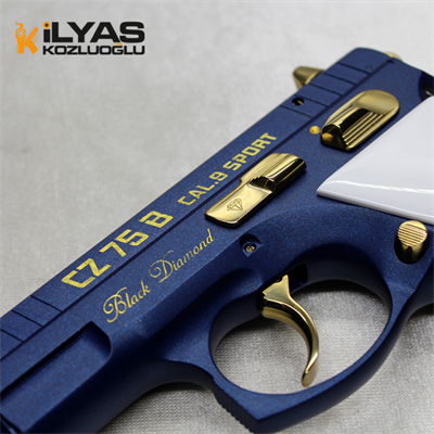 CZ75 B Mavi Kaplama & Sarı Parça